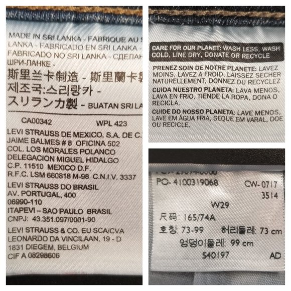 Levi - Red Tag Denim Mid Rise Shorts - Wmn's 29 - Picture 7 of 9